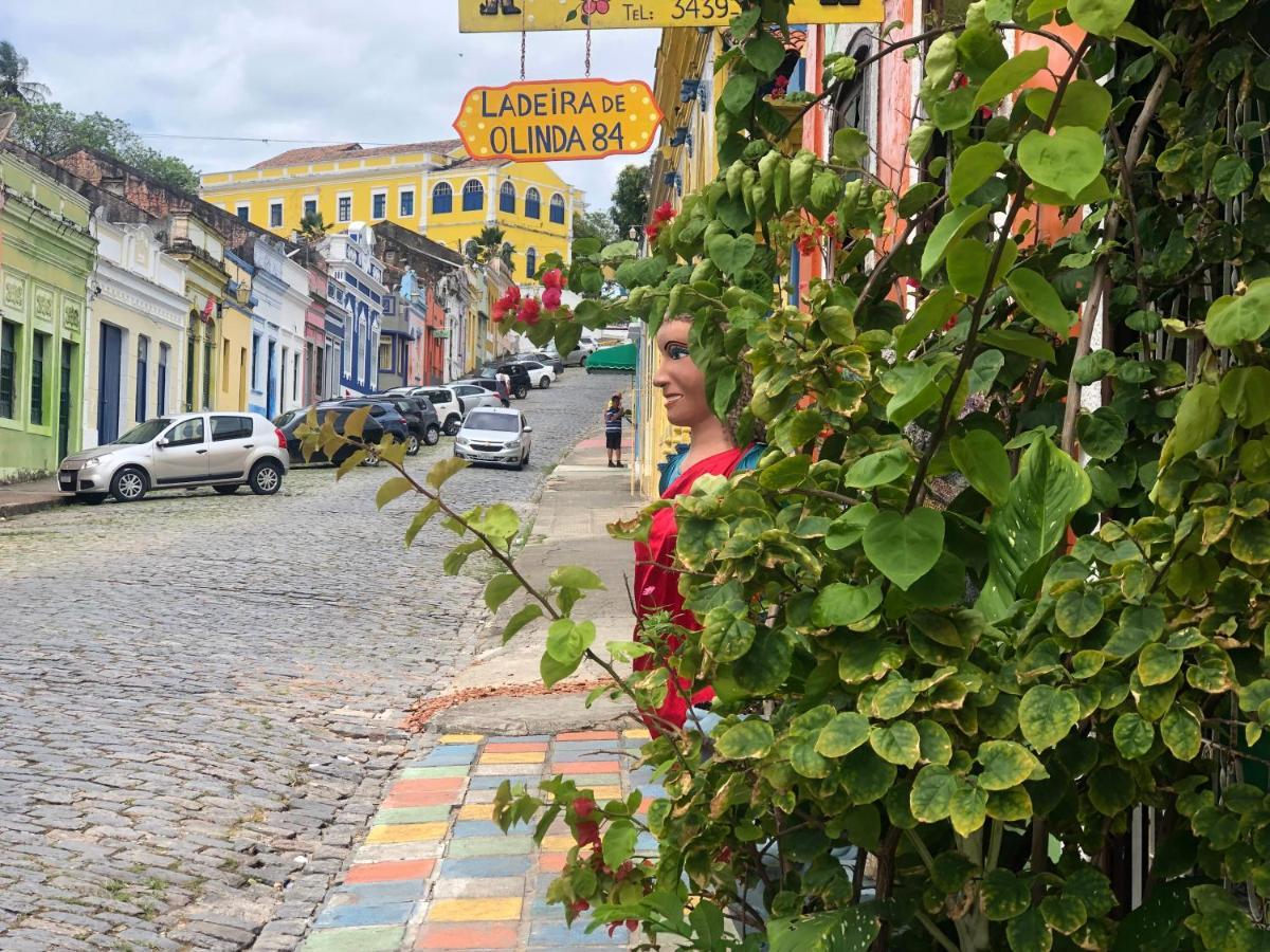 Ladeira De Olinda Hotel Bagian luar foto